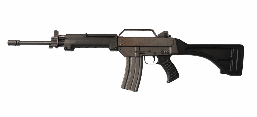 Australian-designed Leader Dynamics T2 Mk 5 rifle shown in side profile