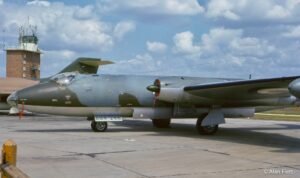RAAF English Electric Canberra bomber A84-246 at the 1971 RAAF 50th anniversary airshow